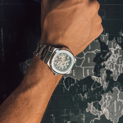 RELÓGIO NAUTILUS SILVER