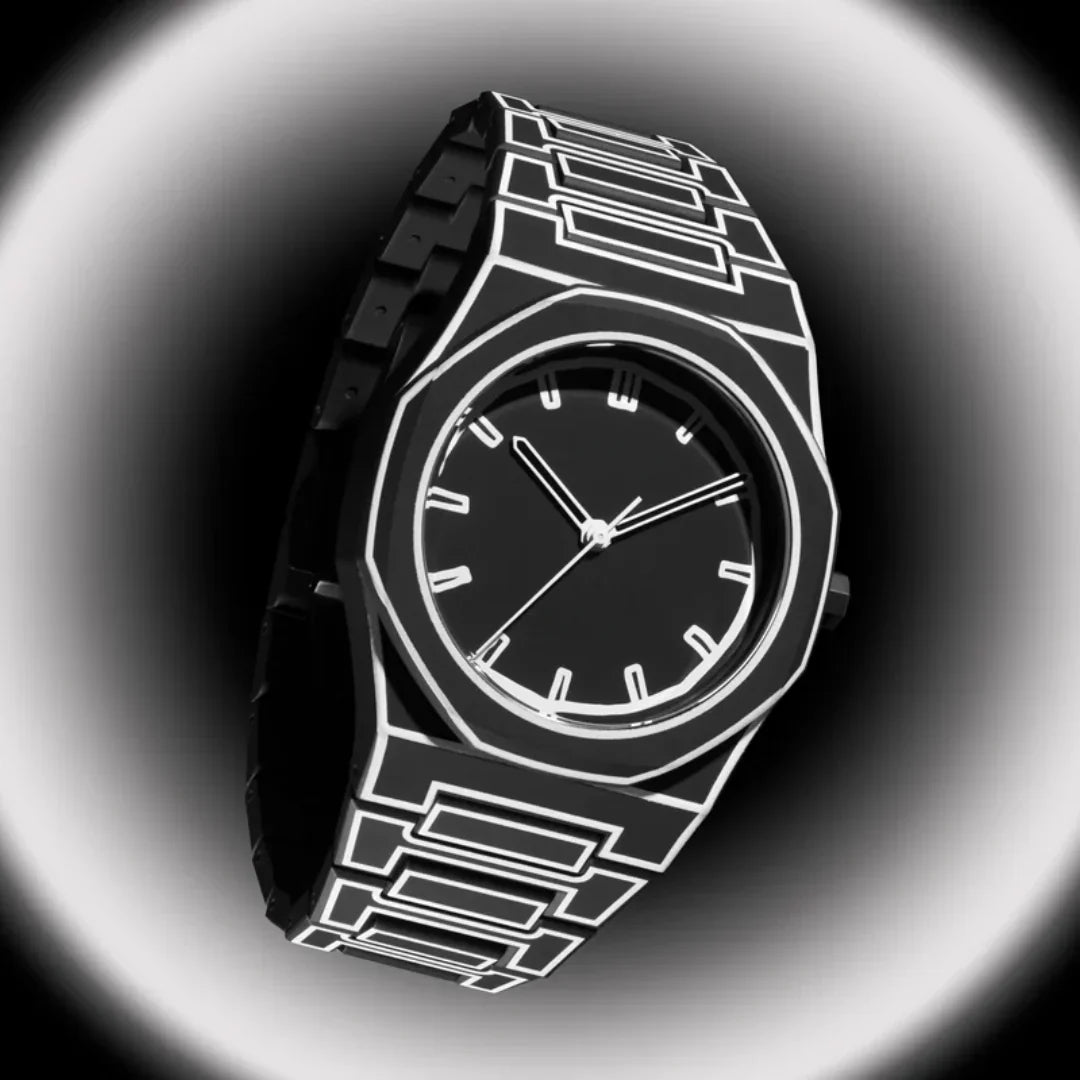 Relógio Skeleton Black Artto